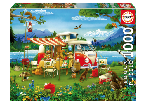  Educa Camping Holiday - 1000 pieces 