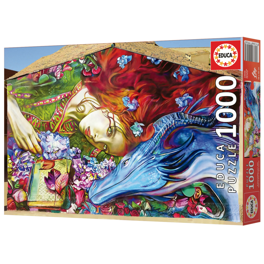 Sant Jordi, Lily Brick  - puzzle of 1000 pieces-2