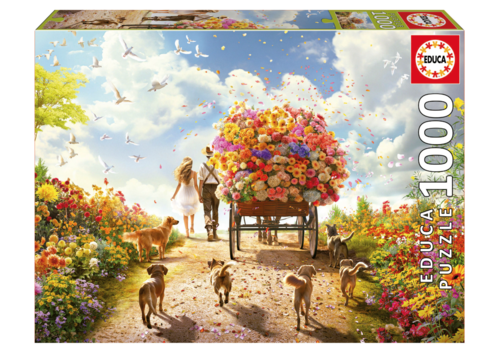  Educa Carrying Flowers - 1000 pieces 