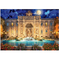 thumb-Fontana di Trevi, Rome - puzzle of 1000 pieces-2