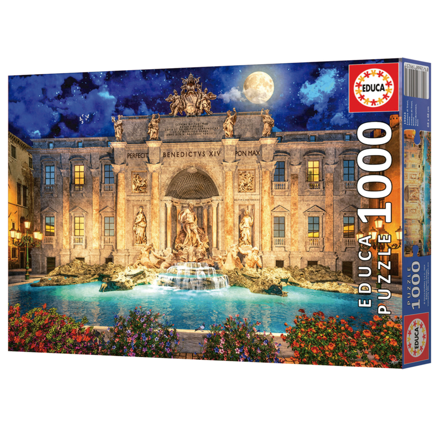 Fontana di Trevi, Rome - puzzle of 1000 pieces-3