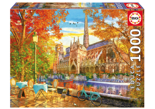  Educa Notre Dame in Autumn - 1000 pieces 