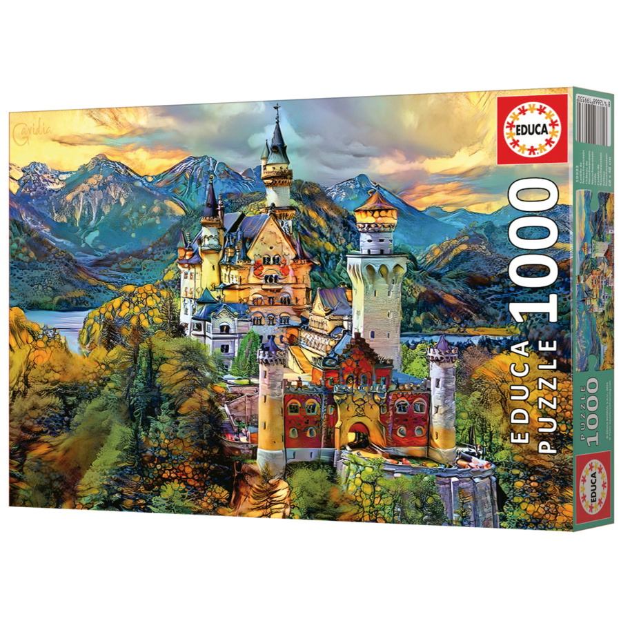 Chateau de  Neuschwanstein - puzzle de 1000 pièces-2