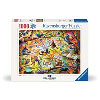 thumb-Busy Birdies - Dean Macadam - puzzel van 1000 stukjes-1