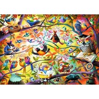 thumb-Busy Birdies - Dean Macadam - puzzel van 1000 stukjes-2