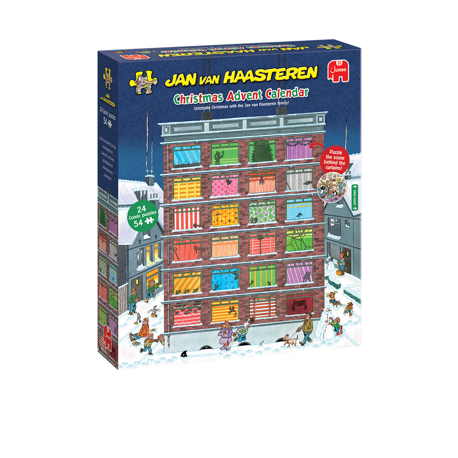 PRE-ORDER -  Jan van Haasteren  Christmas Advent Calender - 24 x 54 pieces-4