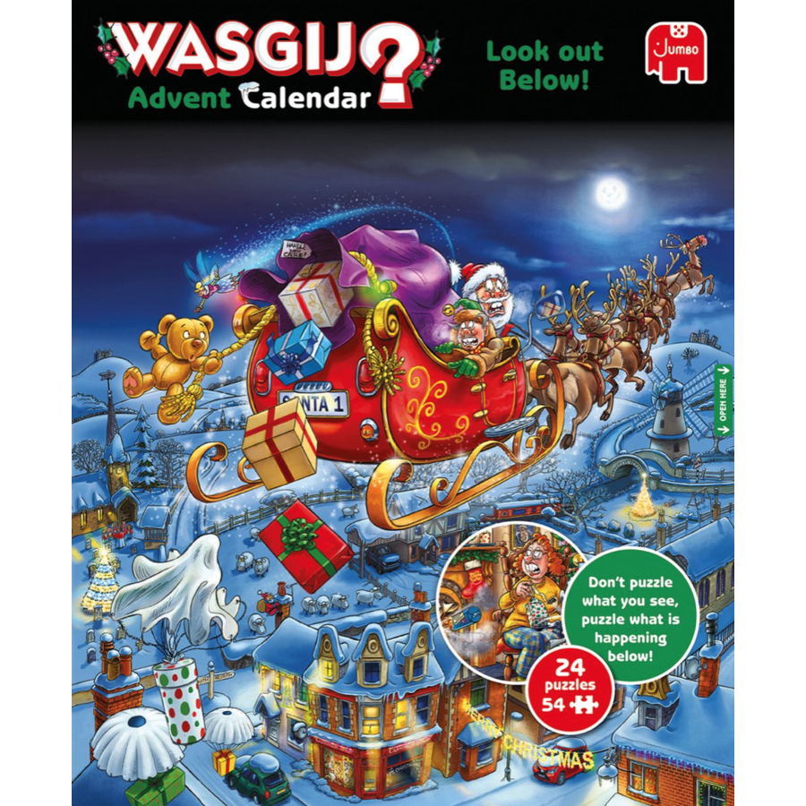 PRE-ORDER -  Wasgij  Christmas Advent Calender - 24 x 54 pieces-3