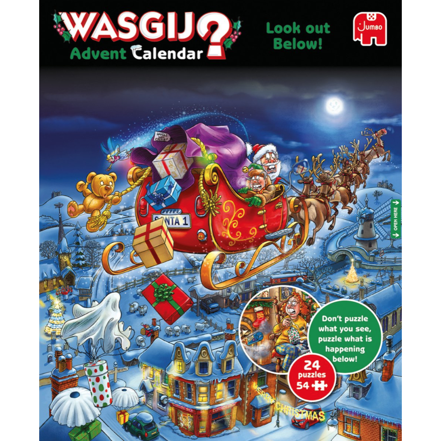 PRE-ORDER -  Wasgij  Kerst Advent Kalender - 24 x 54 stukjes-3