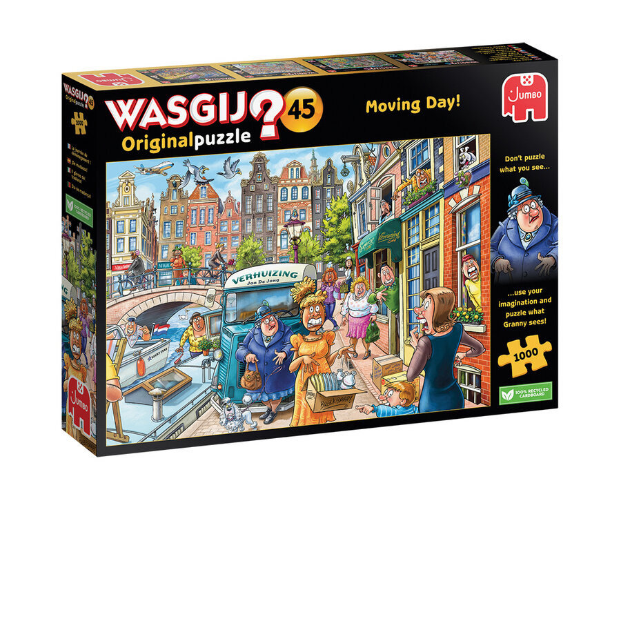 Wasgij Original 45 - Verhuisdag!  - 1000 stukjes-4