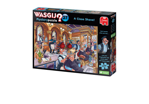  Jumbo Wasgij Mystery 27 - Un rasage de près ! - 1000 pièces 