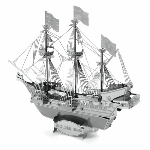  Metal Earth Golden Hind Galleon - puzzle 3D 