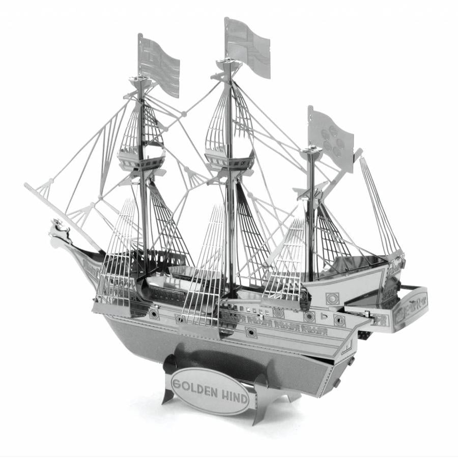 Golden Hind Galleon - 3D puzzle-1