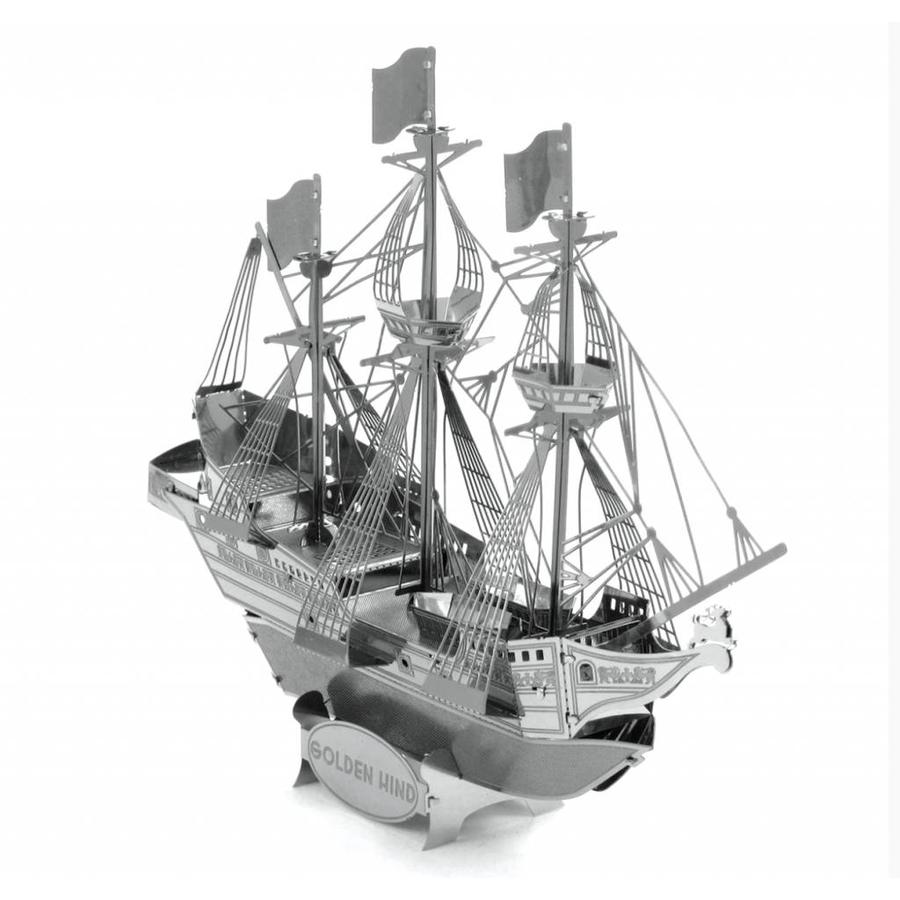 Golden Hind Galleon - puzzle 3D-2