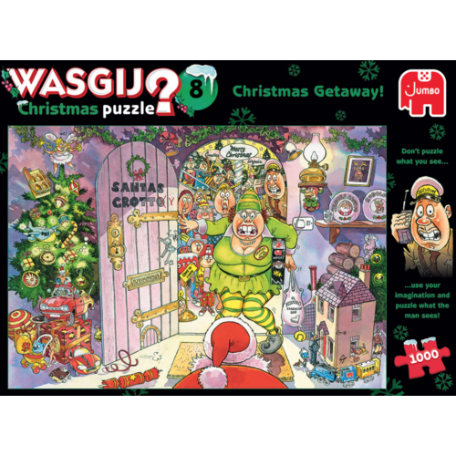  Jumbo Wasgij Christmas 8 - Echappée de Noel! - 1000 pièces 