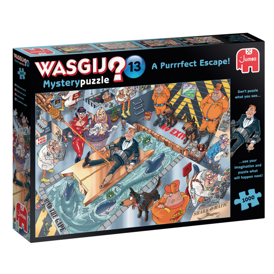 Wasgij Mystery 13  - La grande évasion! - 1000 pièces-1