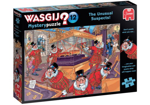 Puzzle Wasgij Mystery 27 "Vlam In De Pan" - 1000 Pezzi, Dimensioni 68x49 Cm - Concorso Unico: Indovina Cosa Succede Dopo - Ecologico