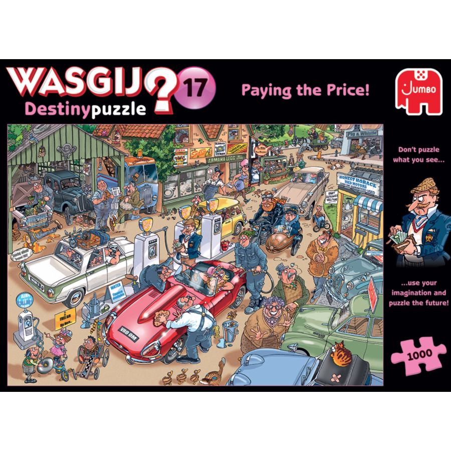 Wasgij Destiny 17 - Paying the Price!  - 1000 pieces-1