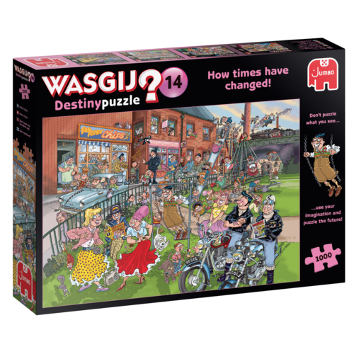  Jumbo Wasgij Destiny 14 - Hoe de tijden zijn veranderd! - 1000 stukjes 