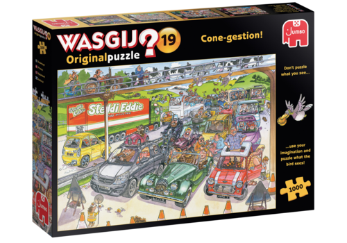  Jumbo Wasgij Original 19 - Pitstop! -1000 stukjes 