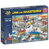 Jumbo  L'Aéroport - Jan van Haasteren - puzzle de 1000 pièces