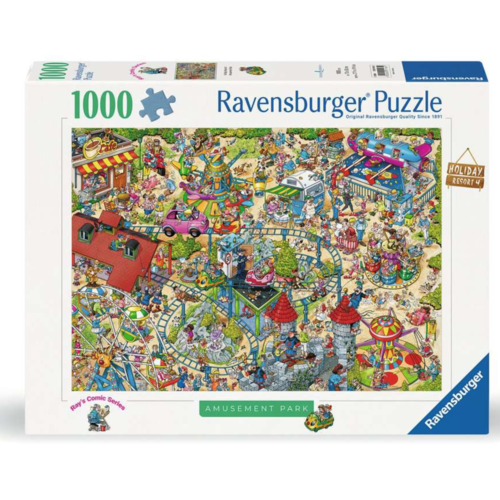  Ravensburger Le parc d'attractions - Ray Nicholson - 1000 pièces 