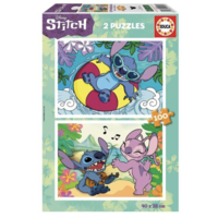 thumb-Stitch  - 2 puzzles of 100 pieces-1