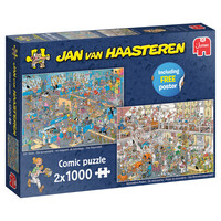 thumb-PRE-ORDER - How not to DIY - JvH - 2 x 1000 pieces -jigsaw puzzles-1