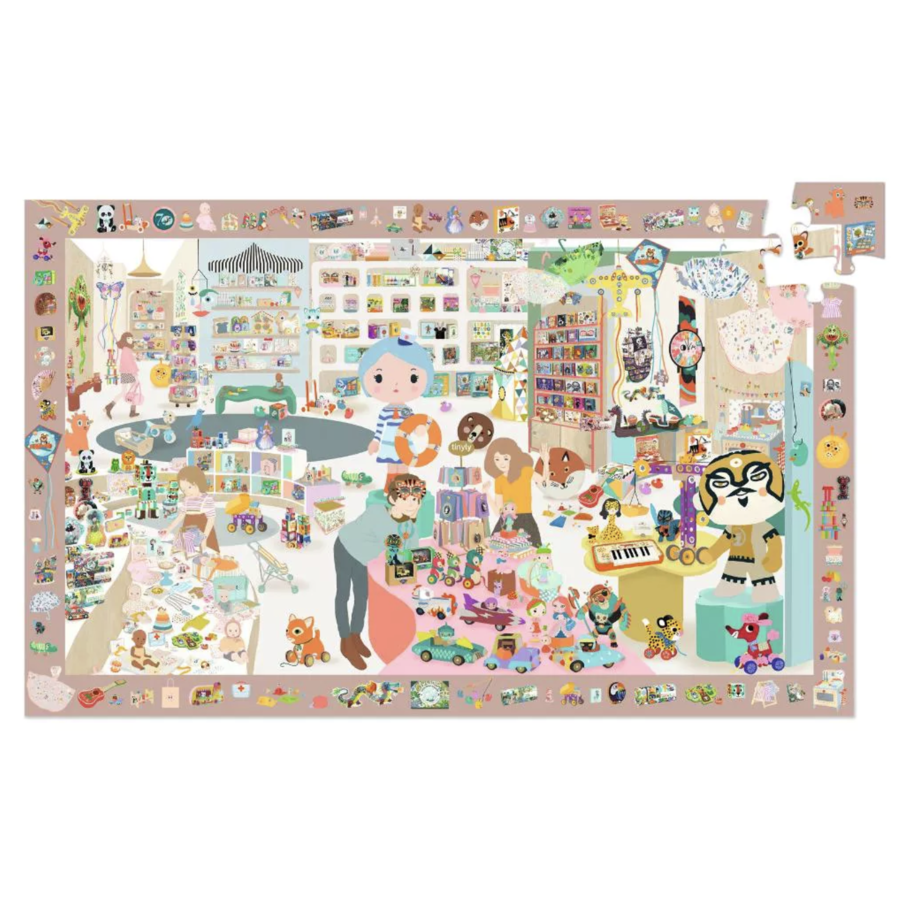 The little shop -  puzzle of 100 pieces-3