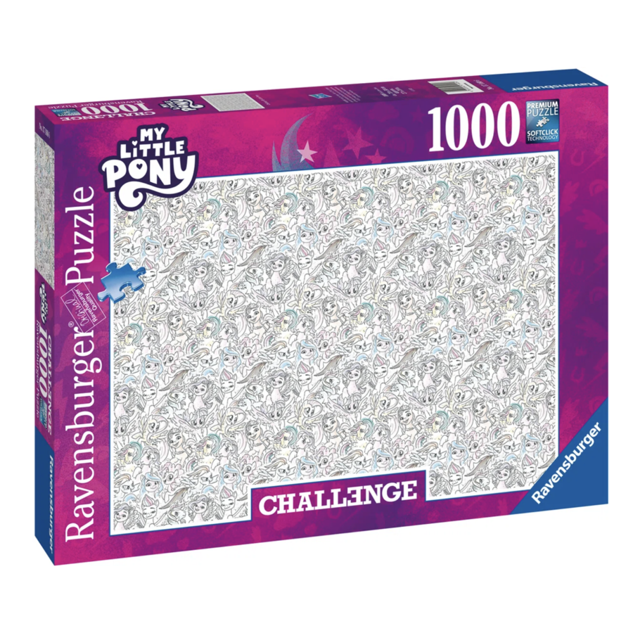 My Little Pony - Challenge  - puzzle of 1000 pieces-1