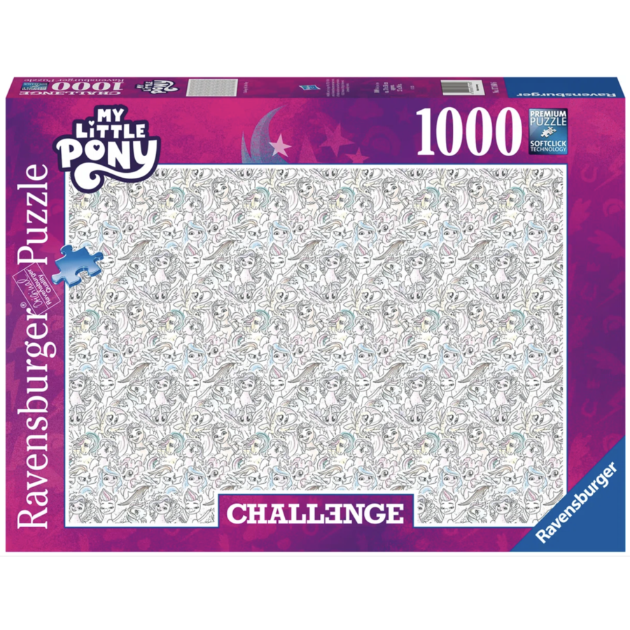 My Little Pony - Challenge  - puzzle of 1000 pieces-2