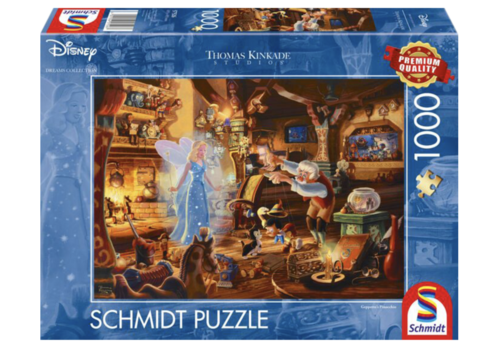  Schmidt Geppettos Pinocchio - 1000 pièces 