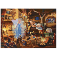 thumb-Geppettos Pinocchio - Thomas Kinkade - puzzel van 1000 stukjes-2