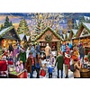 Tucker's Fun Factory Merry Christmas Market - Kerstpuzzel - 1000 stukjes