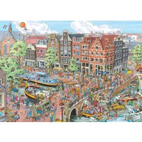 thumb-Amsterdam - Fleroux - puzzel van 1000 stukjes-1