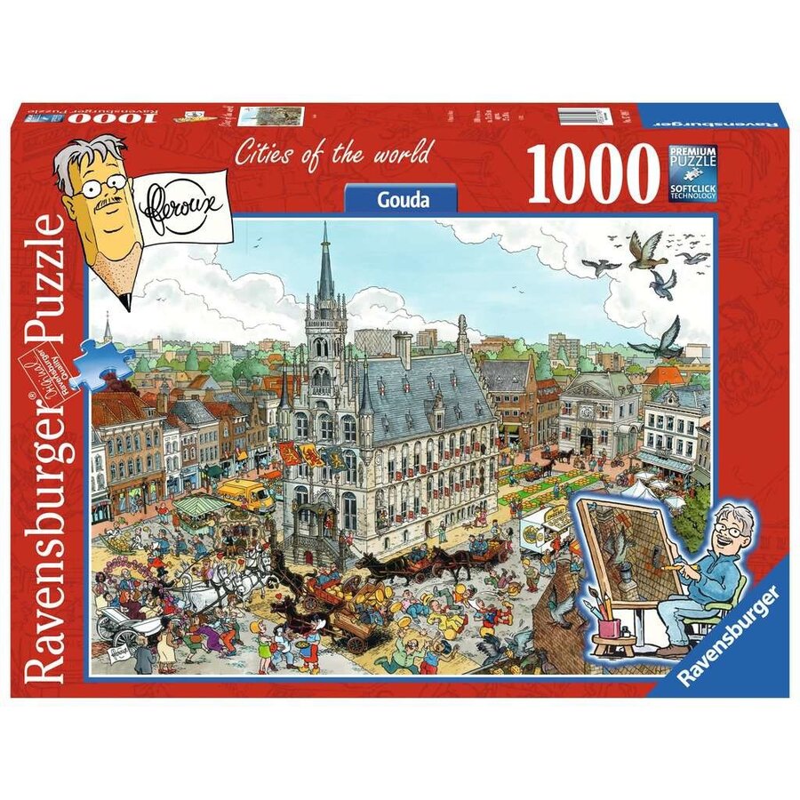 Gouda - Fleroux -  puzzel van 1000 stukjes-1