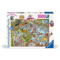 thumb-Het Zwembad - Ray Nicholson - puzzel van 1000 stukjes-1