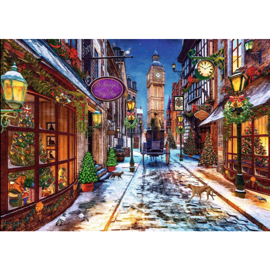 Temps de Noël - puzzle de 1000 pièces-1