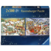 Ravensburger Christmas Collection n° 1 - 2 jigsaw puzzles of 500 pieces