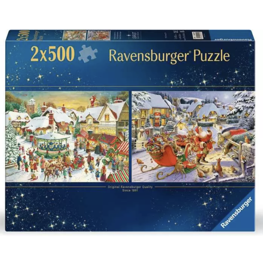 Christmas Collection n° 1 - 2 jigsaw puzzles of 500 pieces-1