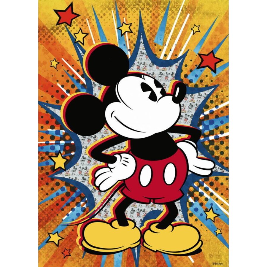 Retro Mickey - puzzle of 1000 pieces-1
