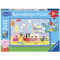 thumb-Peppa Pig - Peppa's adventure - 2 x 12 pieces-1