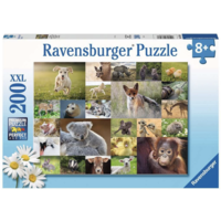 thumb-Bébés animaux mignons - Puzzle de 200 pièces-1