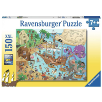 thumb-Pirate Island   - puzzle of 150 pieces-1