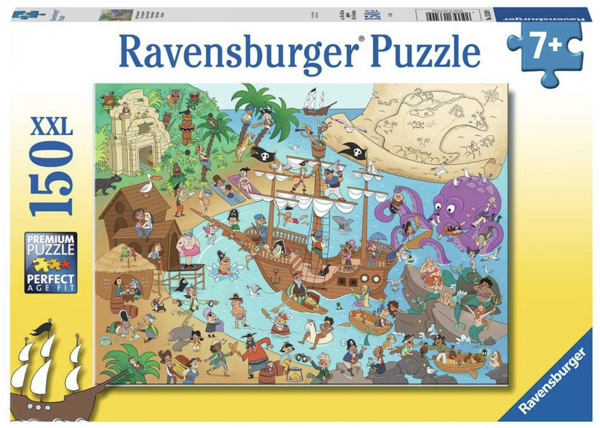 Pirate Island Puzzle - 150 piece Pirate Island Puzzle - 150 piece