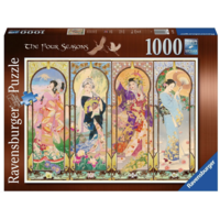 thumb-Les quatre saisons  - puzzle de 1000 pièces-1