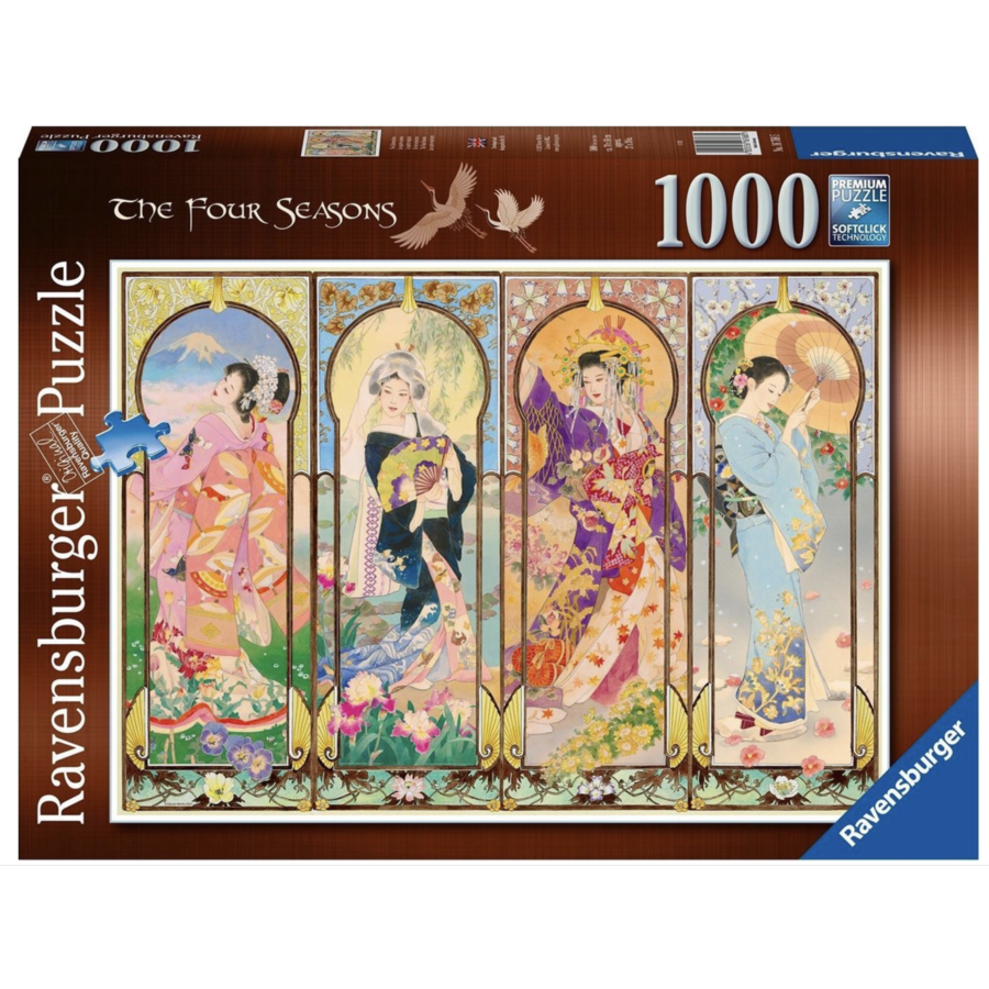 The four seasons - jigsaw puzzle of 1000 pieces-1