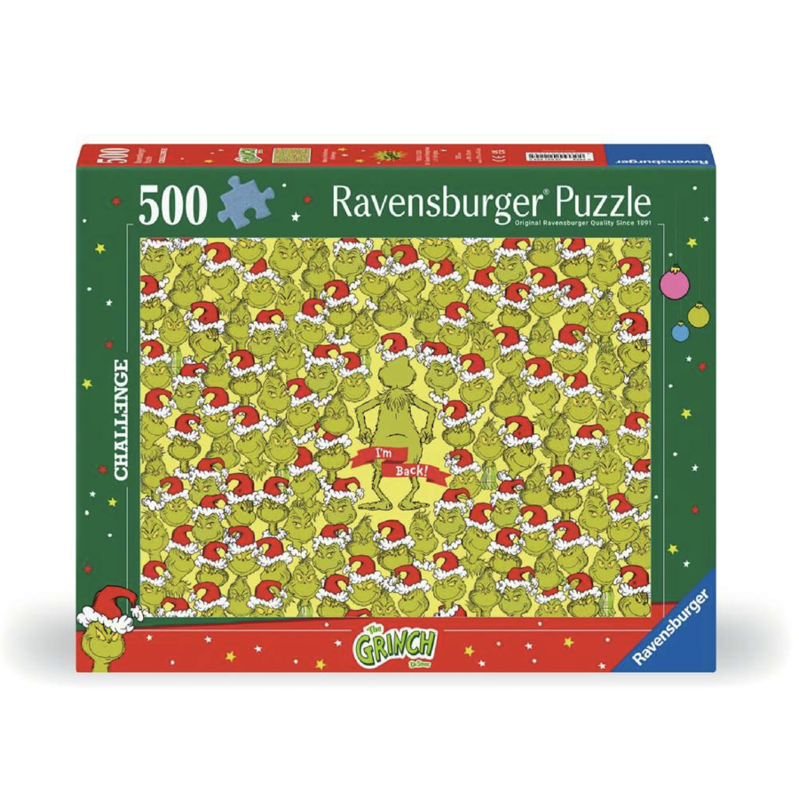 The Grinch - Challenge - jigsaw puzzle of 500 pieces-1