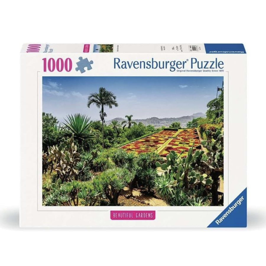 Jardins botaniques - Madère - puzzle de 1000 pièces-1