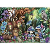 thumb-In the magical forest - jigsaw puzzle of 1000 pieces-2