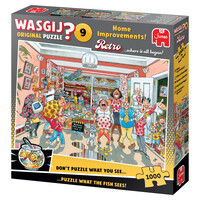 thumb-Wasgij Retro Original 9 - Home Improvements!  - 1000 pieces-2